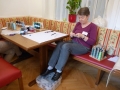 Gabriele Tippel ganz bei der Sache