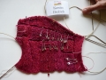 Kerstin Drobick: Anfang Schärpenpullover