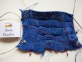 Karin Busche: Anfang Schärpenpullover