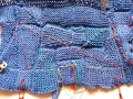Karin Busche: Ausschnitt aus Anfang Schärpenpullover