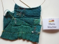 Maria Wachter:  Anfang Schärpenpullover