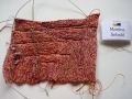 Martina Sebold:  Anfang Schärpenpullover