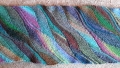Margot Blesene: Tuch Bunt Detail