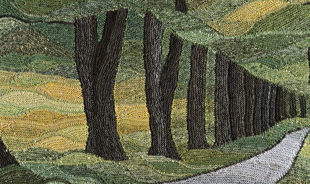 Frühlingsdüfte KlugeStrickArt-Bild von Marion Siepermann